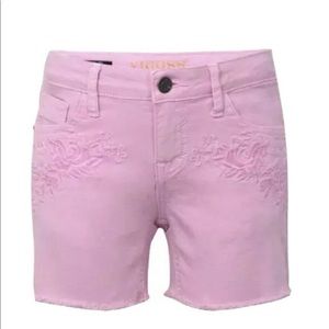 Vigoss Girls Super Stretch Twill Malibu Midshorts